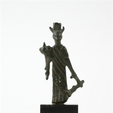 Bronze statuette of Isis-Fortuna